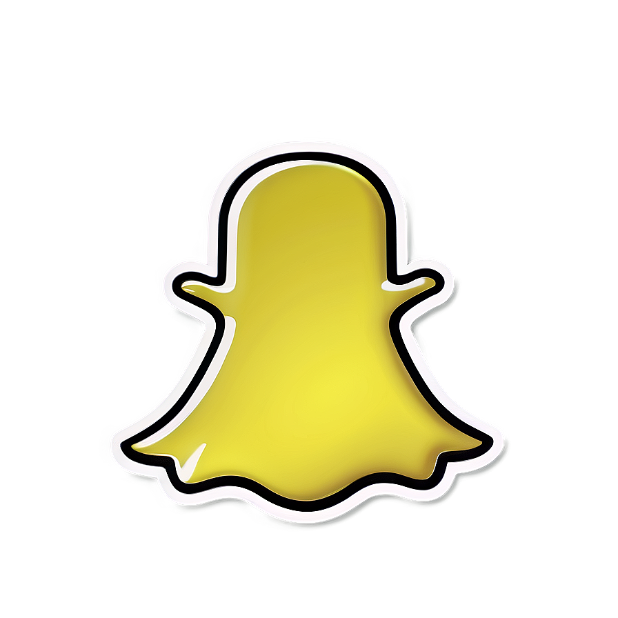 Custom Snapchat Logo Png 05252024 PNG image