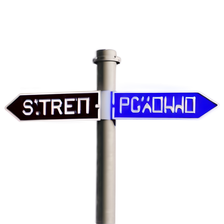 Custom Street Signs Png 37 PNG image