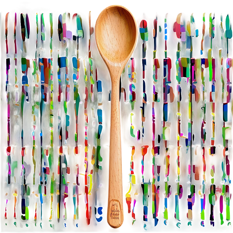 Custom Wooden Spoon Png 06132024 PNG image