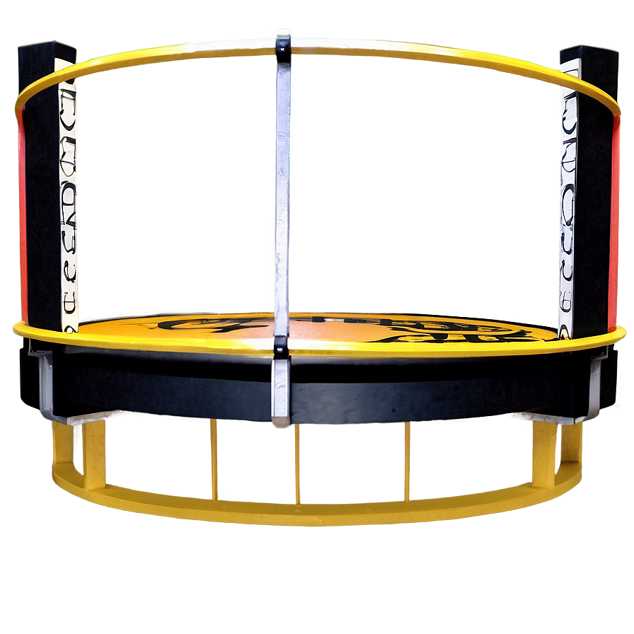 Custom Wrestling Ring Blueprint Png Kby39 PNG image