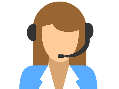 Customer Support Representative Icon PNG image