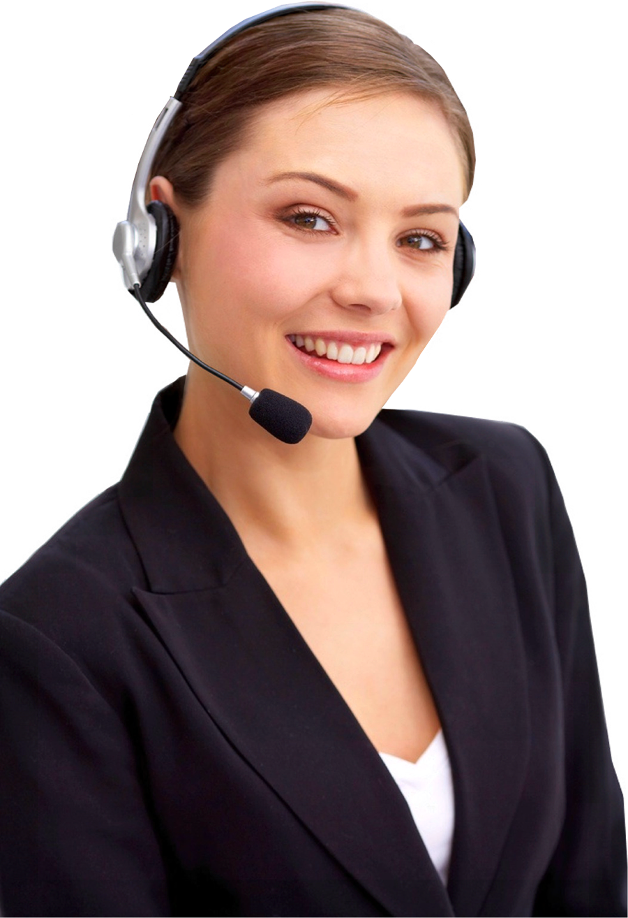 Customer Support Representative Smile PNG image