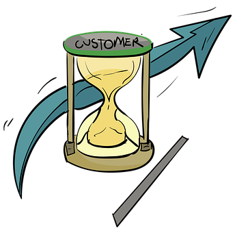 Customer Time Value Concept PNG image