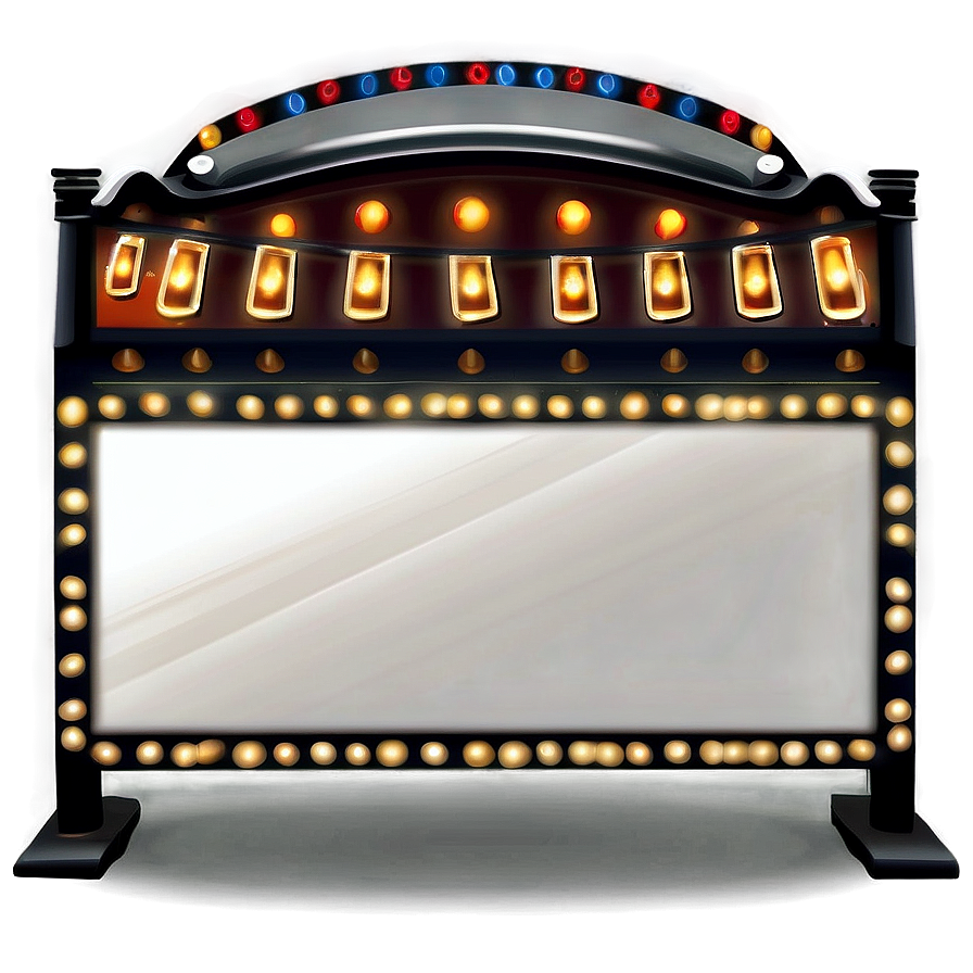 Customizable Blank Marquee Png Dml85 PNG image