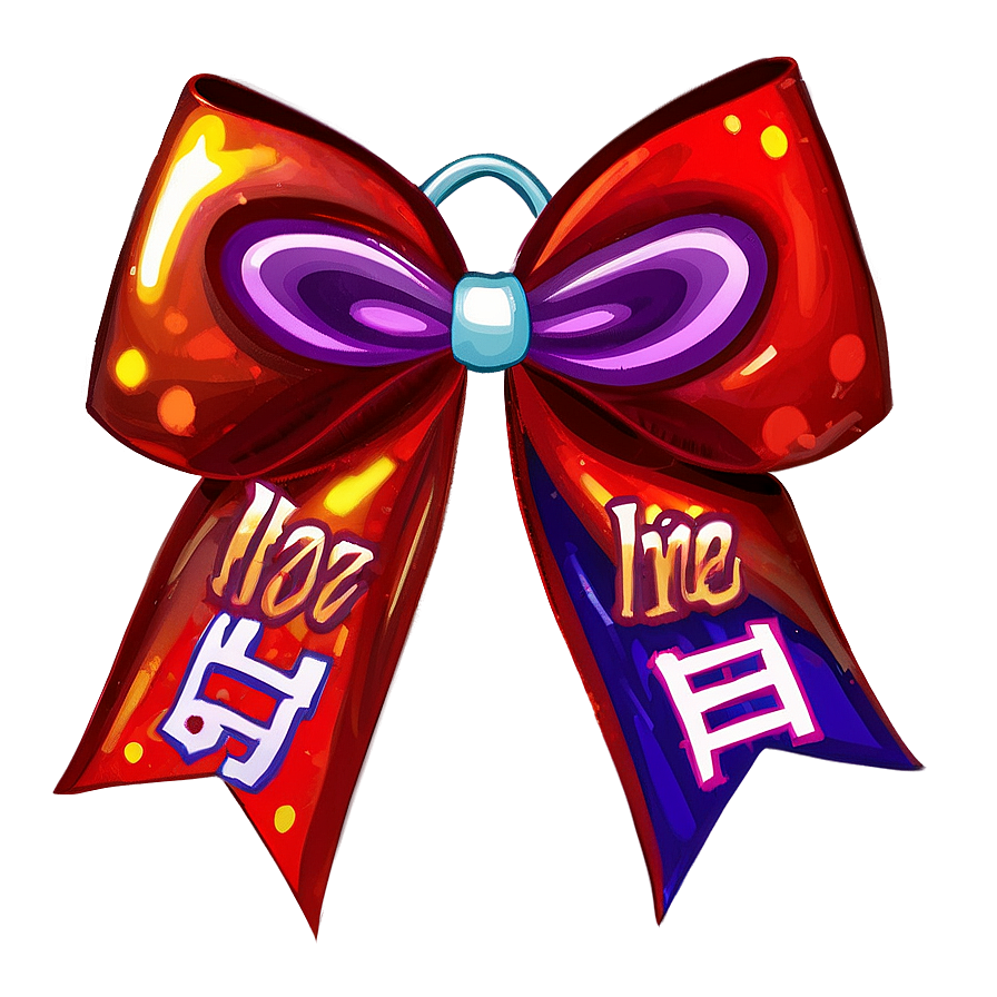 Customizable Cheer Bow Png Pcq PNG image