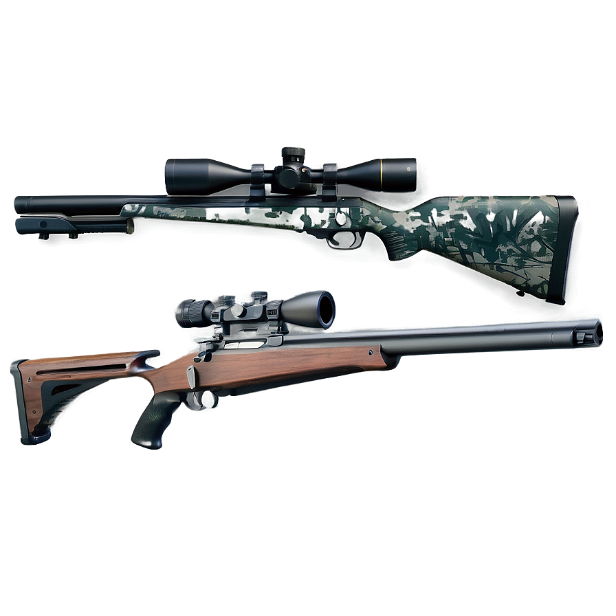 Customizable Hunting Rifle Setup Png 67 PNG image