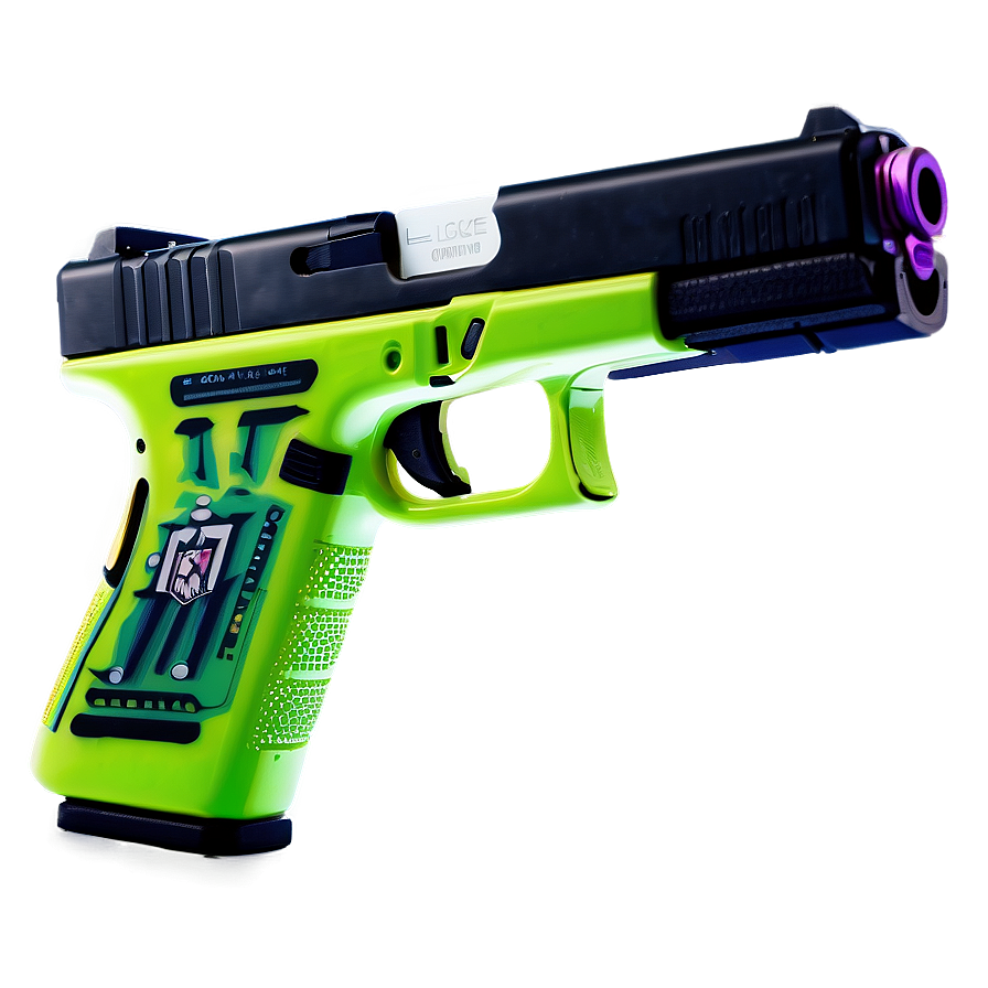 Customized Glock Race Gun Png Svr94 PNG image