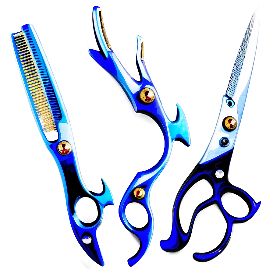 Customized Hairdressing Scissors Png 44 PNG image