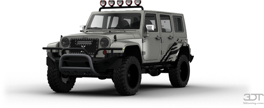 Customized Thar S U V Offroad Vehicle PNG image