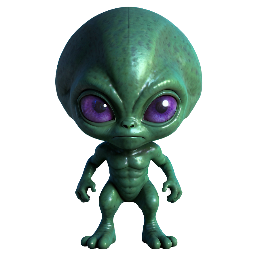 Cute Alien A PNG image