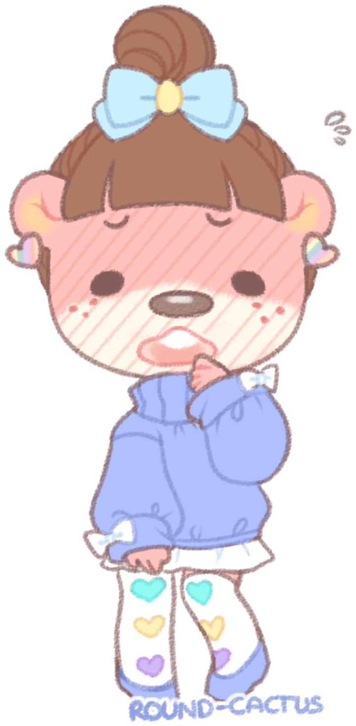 Cute_ Animal_ Crossing_ Character_ Art PNG image