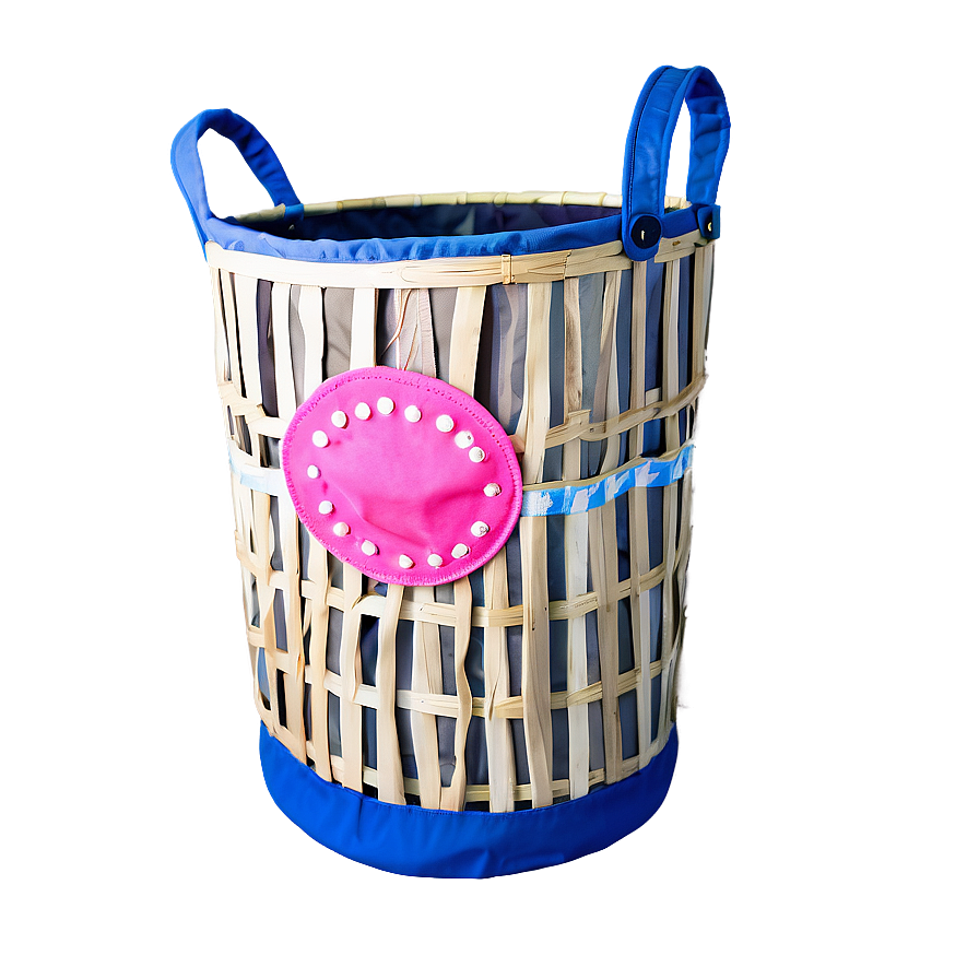 Cute Animal Design Laundry Basket Png 24 PNG image