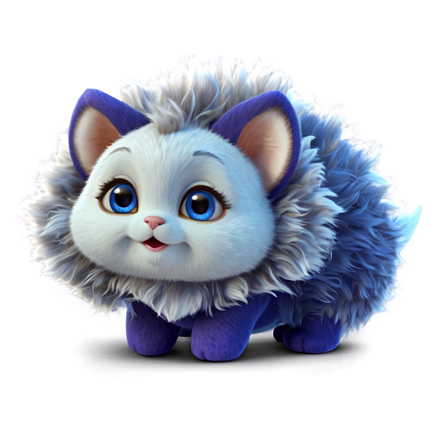 Cute Animal Puff Png Fwf PNG image