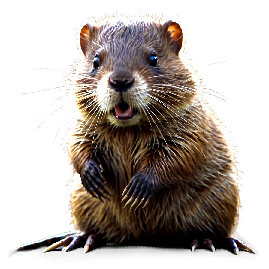 Cute Baby Beaver Png Ftf28 PNG image