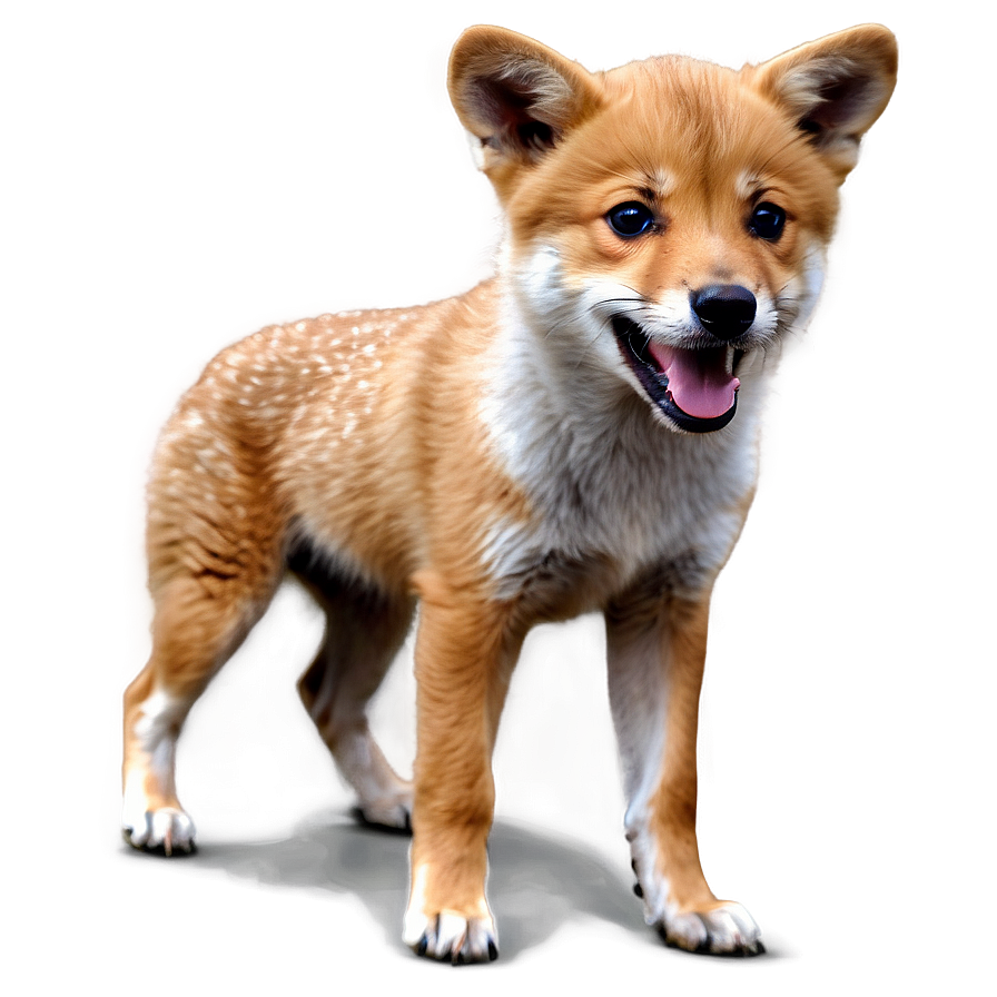 Cute Baby Dingo Png 10 PNG image