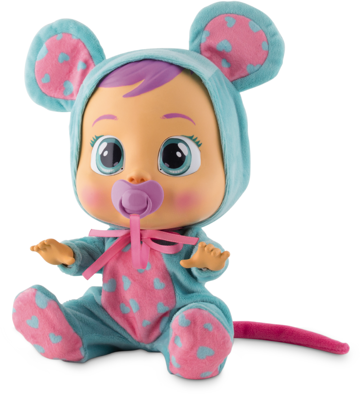 Cute Baby Doll Mouse Costume PNG image