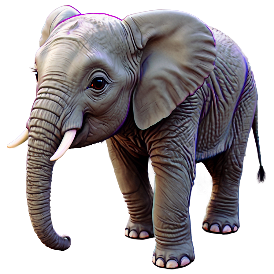 Cute Baby Elephant Png 05032024 PNG image
