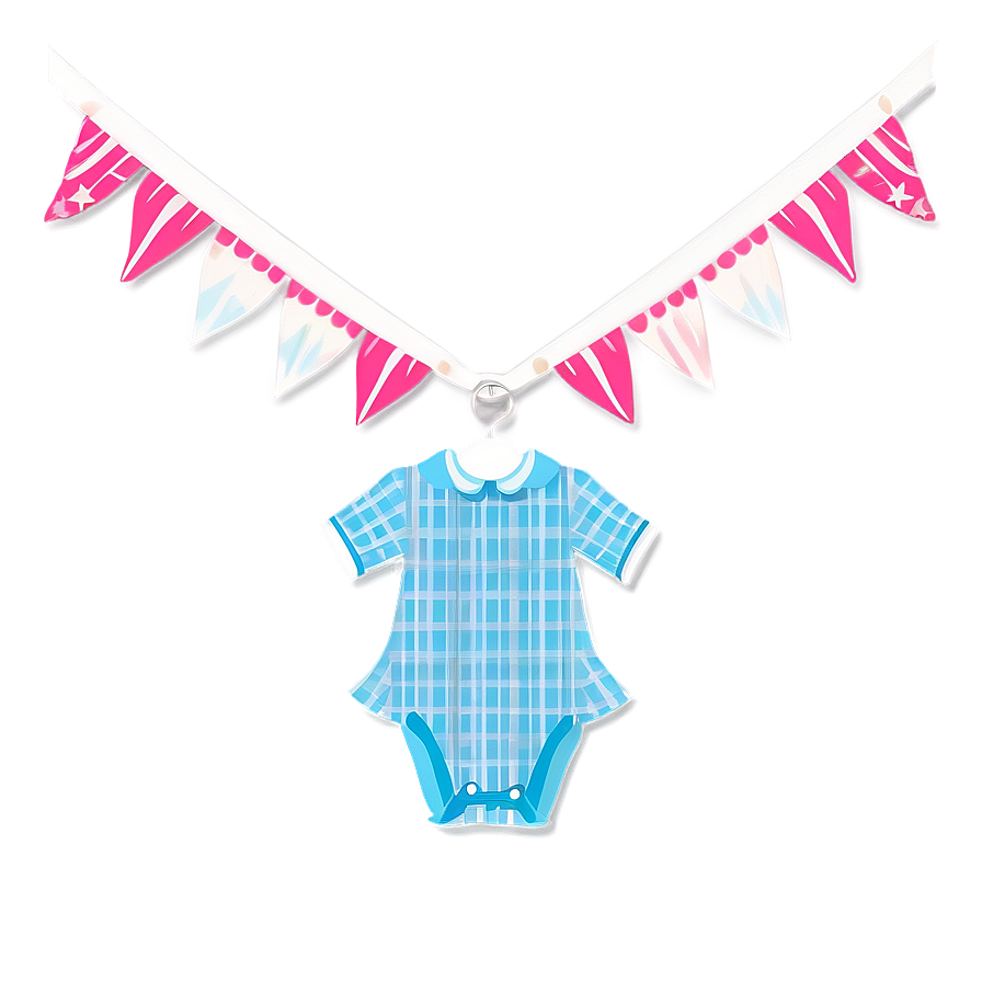 Cute Baby Shower Banner Png Dkh PNG image