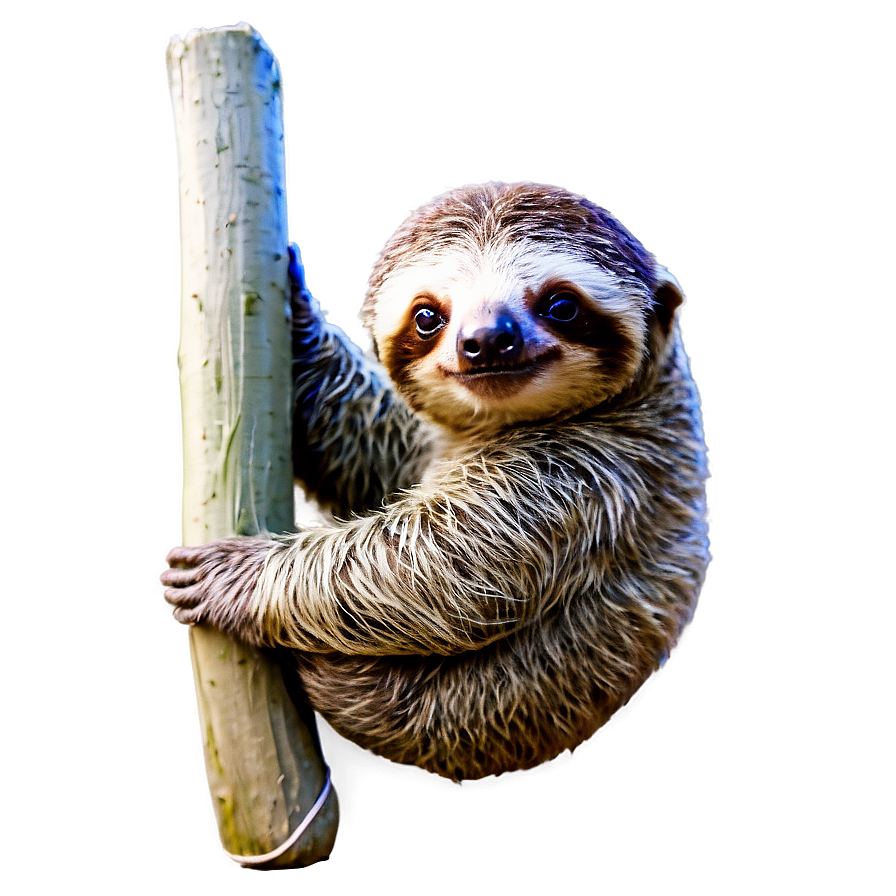 Cute Baby Sloth Png 05032024 PNG image