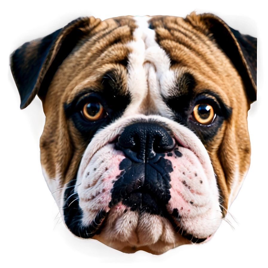 Cute Bulldog Faces Close-up Png Hxt PNG image