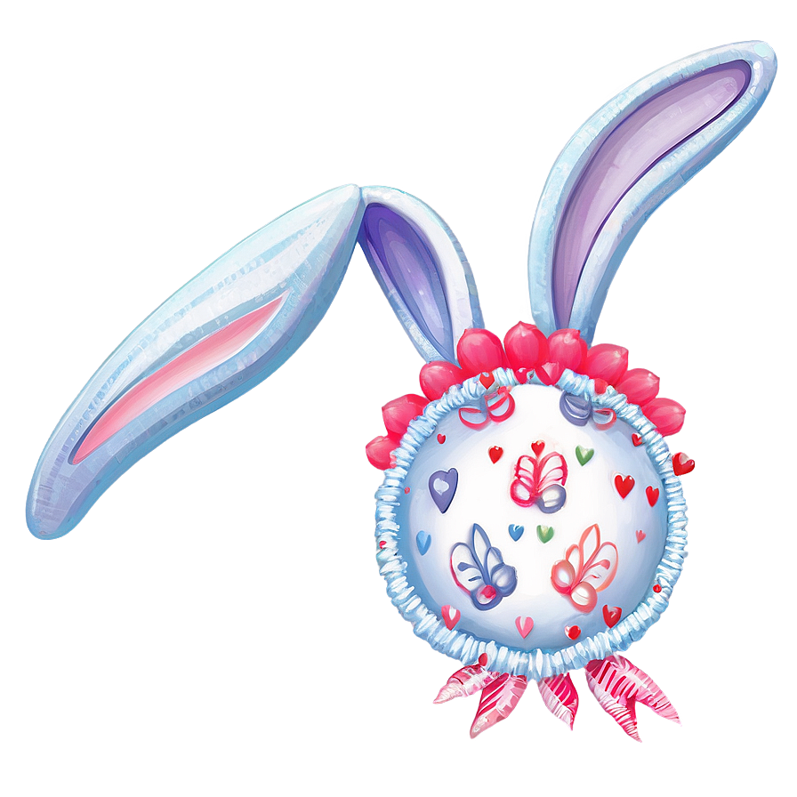 Cute Bunny Ears Png Obc9 PNG image