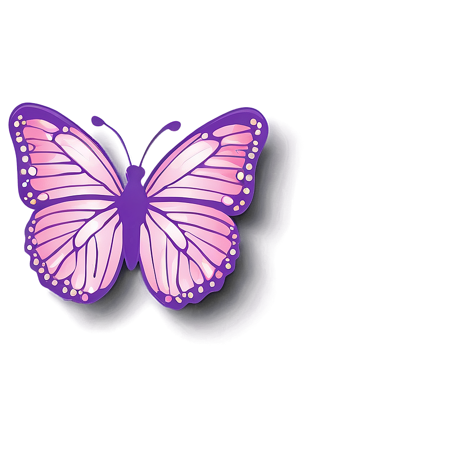 Cute Butterfly Outline Png 05252024 PNG image