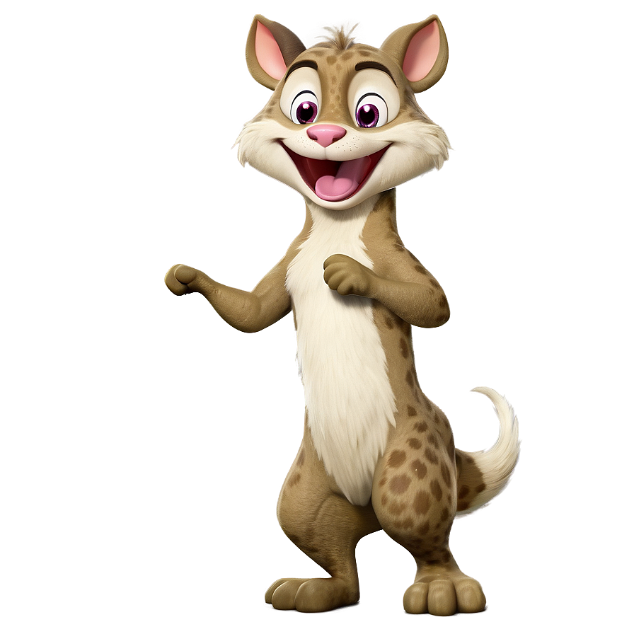 Cute Cartoon Animal Character Png 06252024 PNG image