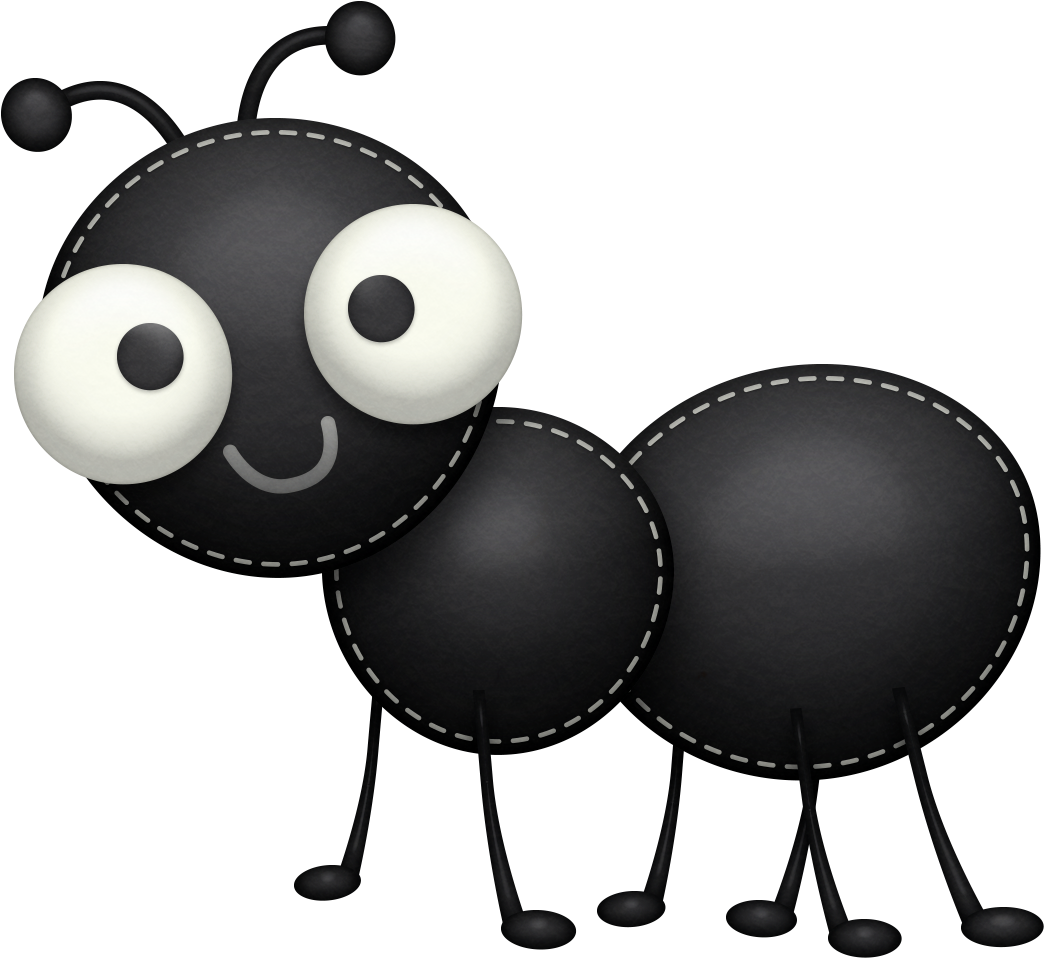 Cute Cartoon Ant Illustration PNG image