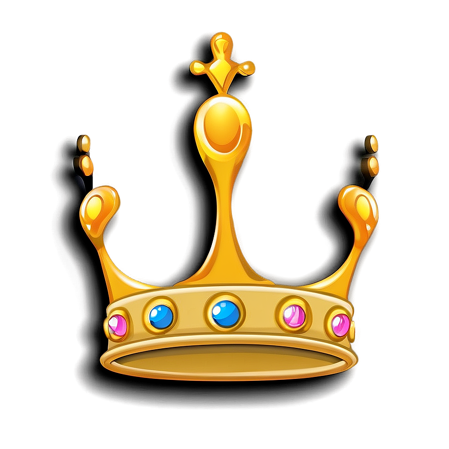 Cute Cartoon Crown Drawing Png 27 PNG image