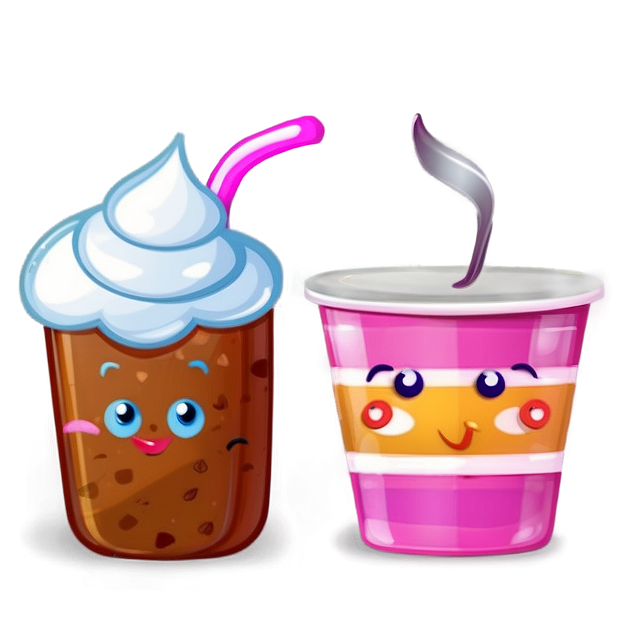 Cute Cartoon Food Png Cbq PNG image