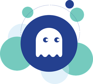 Cute Cartoon Ghost Graphic PNG image