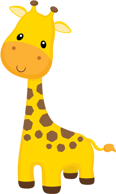 Cute Cartoon Giraffe PNG image