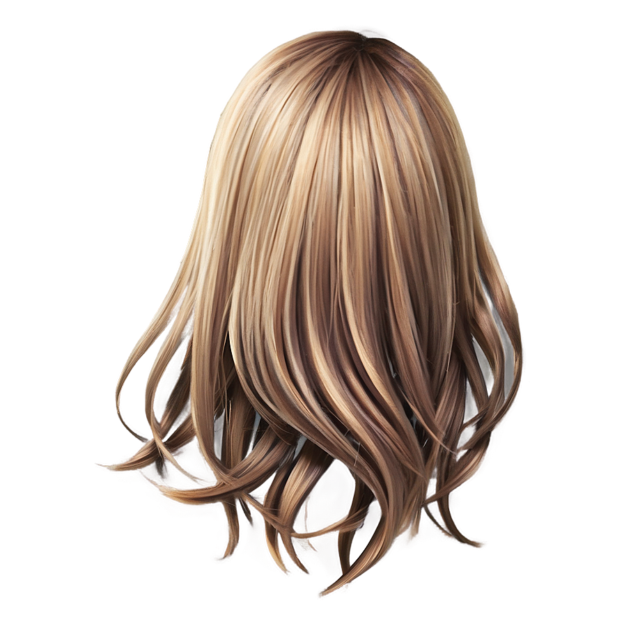 Cute Cartoon Hair Png Dab PNG image