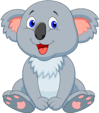 Cute Cartoon Koala PNG image