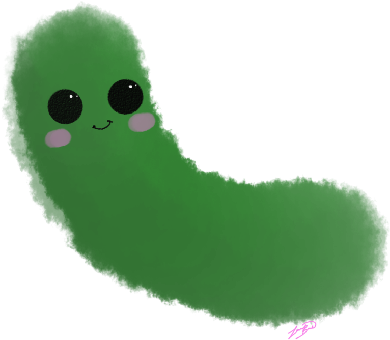 Cute Cartoon Pickle PNG image