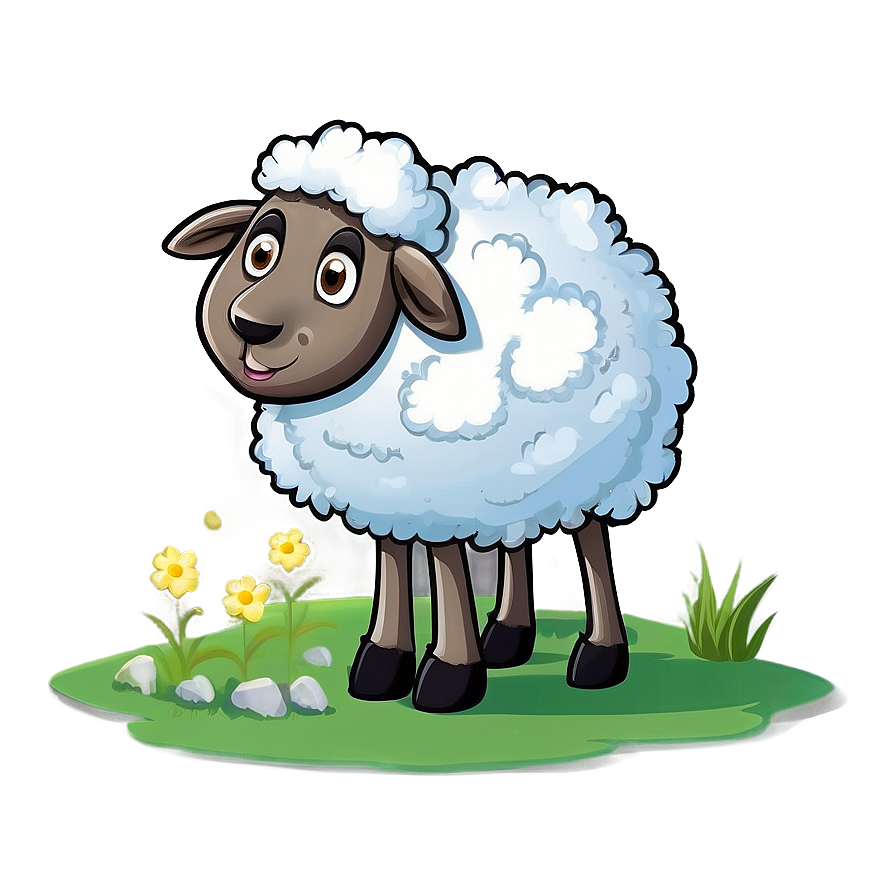 Cute Cartoon Sheep Png 24 PNG image