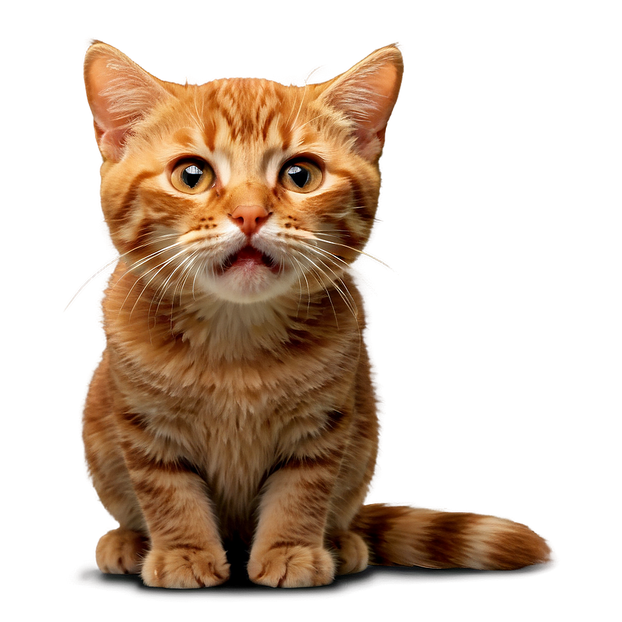 Cute Cat Expression Png 32 PNG image