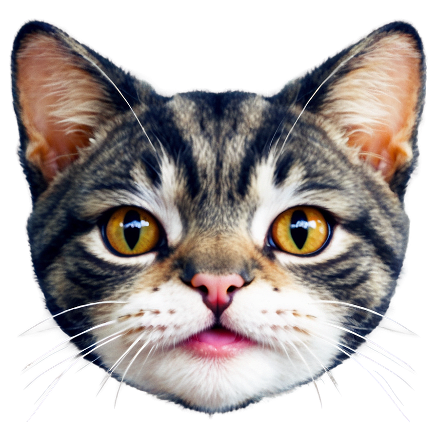 Cute Cat Face Clipart Png Cke PNG image