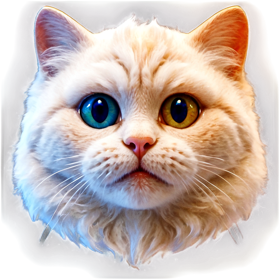 Cute Cat Face Png 05232024 PNG image