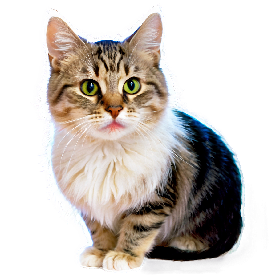 Cute Cat Mascot Png 05232024 PNG image