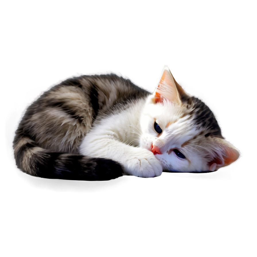 Cute Cat Outline Png 05232024 PNG image