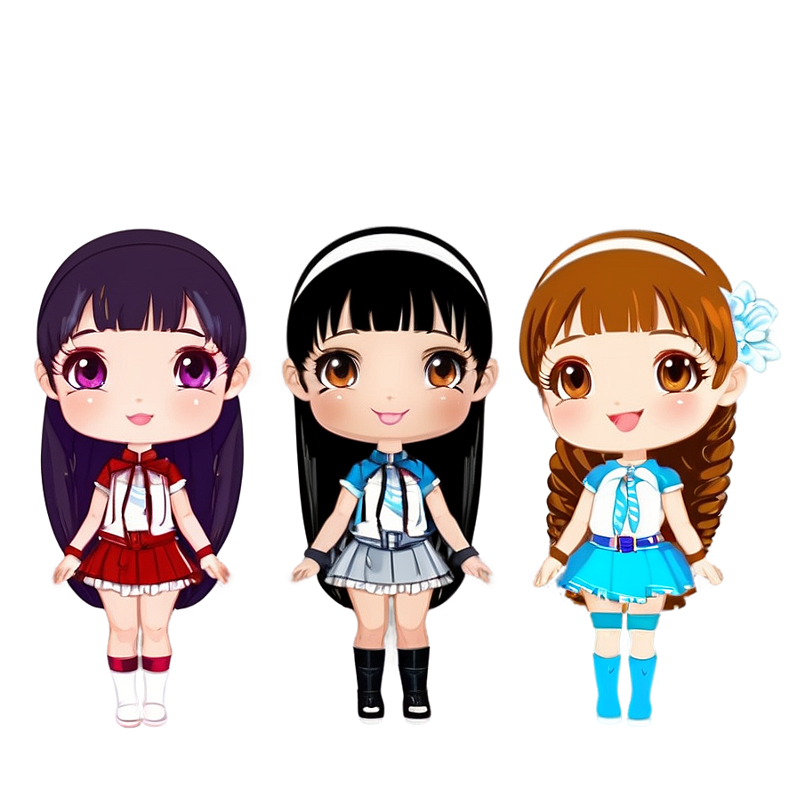 Cute Chibi Character Png 05032024 PNG image