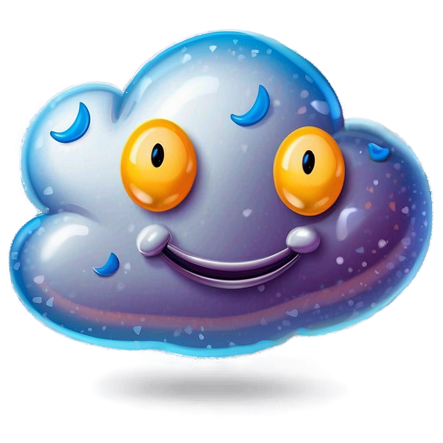 Cute Cloud Cartoon Png 22 PNG image