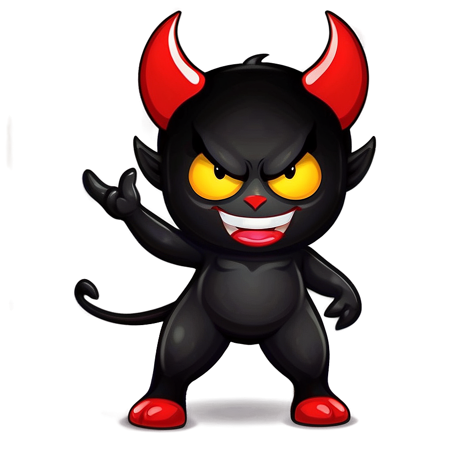 Cute Devil Mascot Png Mbs PNG image