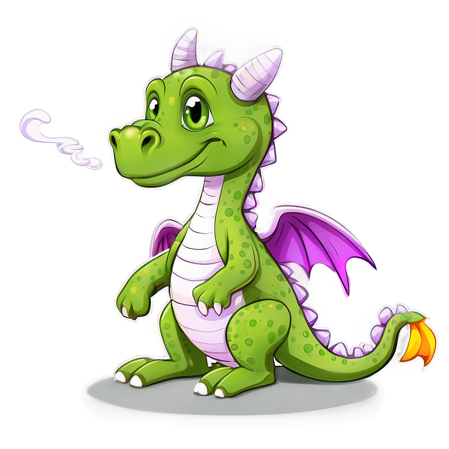 Cute Dragon In Forest Png 46 PNG image