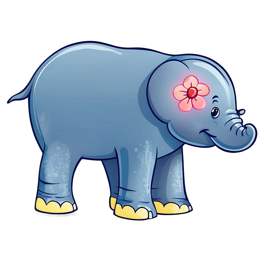 Cute Elephant Cartoon Png Akm PNG image