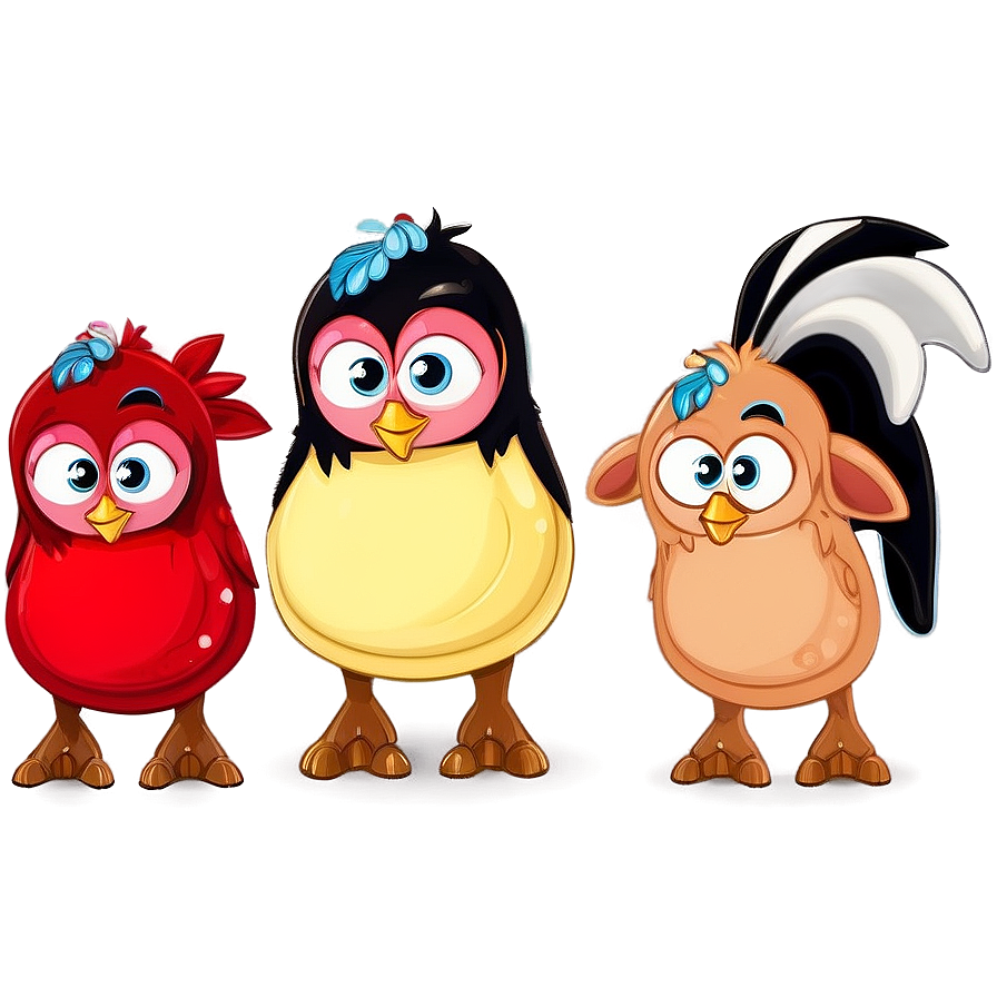 Cute Farm Animals Png Collection 06112024 PNG image