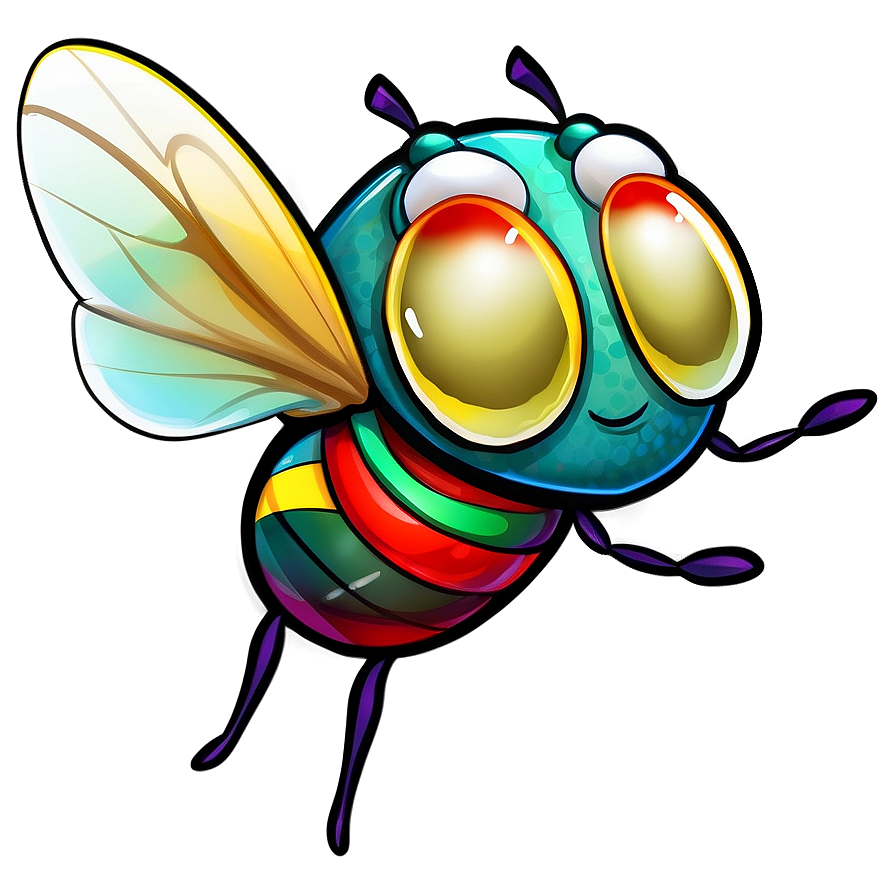 Cute Fly Mascot Png 05242024 PNG image