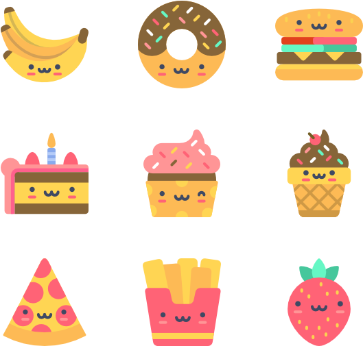 Cute_ Food_ Character_ Collection.png PNG image