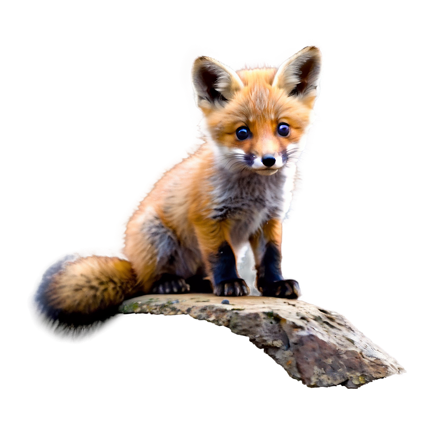 Cute Fox Cub Png 15 PNG image